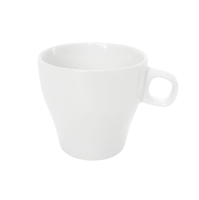 Taza de porcelana blanca SPRING